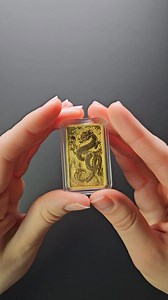 The serpentine-shaped dragon is revered as a noble, benevolent and wise creature offering mankind protection and guidance. They are considered divine, lucky and good. Protect your wealth with the force of the mighty dragon with these stylish 9999 Fine Gold Rectangular Bullion coins from The Perth Mint. https://sgb.co/1-oz-2024-dragon-rectangular-gold-coin-perth-mint #silvergoldbull #goldcoin #dragon #gold #perthmint #goldbullion | Silver Gold Bull | Facebook