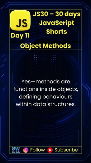 Day 11 - JS30 - JavaScript Object Methods