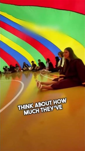 Bringing Childhood Joy Back With the Rainbow Parachute❤️