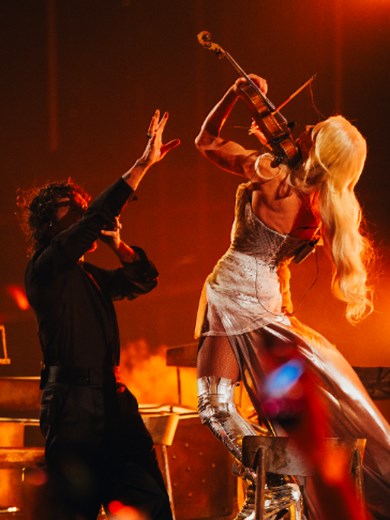 Finland's Fiery Eurovision Performance in Vienna