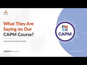 Learner's Reviews on our CAPM Course 🎓