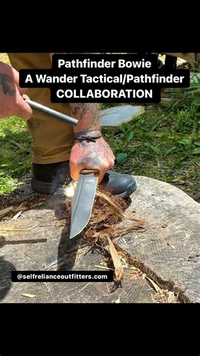 60K views · 523 reactions | The New Pathfinder Bowie! Available for pre order @selfrelianceoutfitters #woodsman #knivesofinstagram #outdoor #traillife #davecanterbury | David Canterbury | Facebook