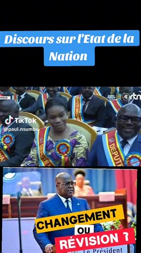 Discours de Félix Tshisekedi 2026 : réforme constitutionnelle expliquée