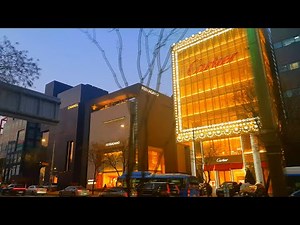 [4K] The most expensive shopping street in Seoul. Cheongdam-dong Walking Tour, Seoul, South Korea