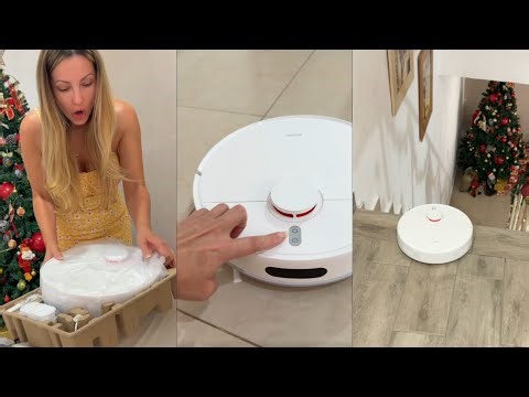 I bought a {XIAOMI S40c robot vacuum cleaner} - unboxing and first use.