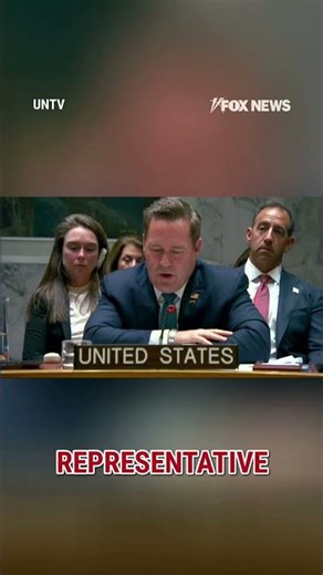 HEATED EXCHANGE: Iran's ambassador to the United Nations spars with US envoy Mike Waltz