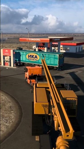 Euro Truck Simulator 2 Promods Heavy Cargo Great Steppe City QULSARY Cazaquistão Құлсары