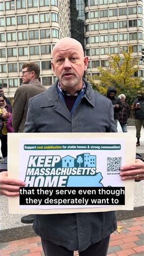 Like/comment/sub to win rent control and cap MA rent hikes at 5%. Learn more in description.