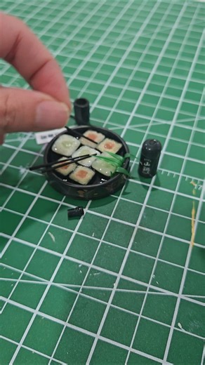 Tiny Sushi Dish 🍣 Miniature Food Magic!