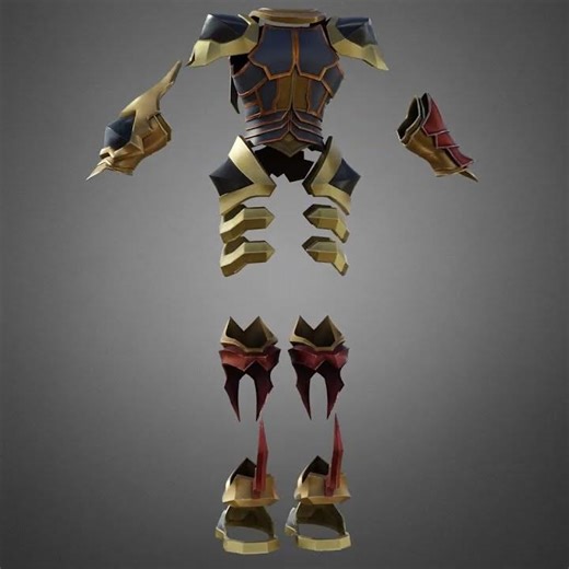 Kingdom Hearts Terra Armor 3D printable model | prop | cosplay | stl | print file