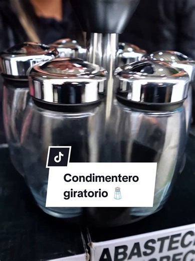 Condimentero giratorio para tu cocina: práctico y elegante