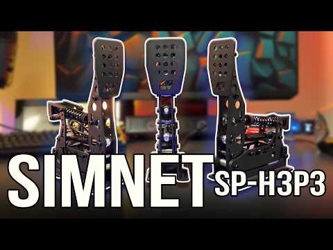 SimNet SP-H3P3 Pedals. Better Than The Rest? #simracing #gaming #simnet #setup #pcgaming #fanatec