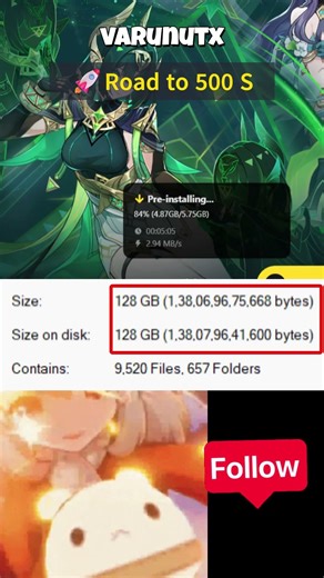 POV: Genshin ate my SSD 💾✨ #genshin