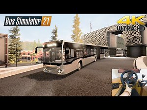 Bus Simulator 21 | Realistic Driving Mercedes-Benz Citaro G | G29 Gameplay | 4K