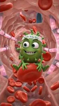 🦠 A Dangerous Virus Sneaked Into the Human Body! 😱 | What Happened Next?#shorts #shortsfeed