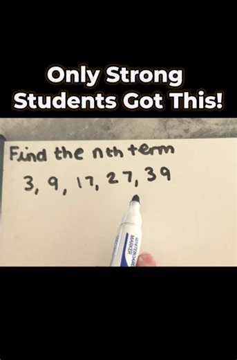 GCSE Maths: Finding Quadratic Sequences