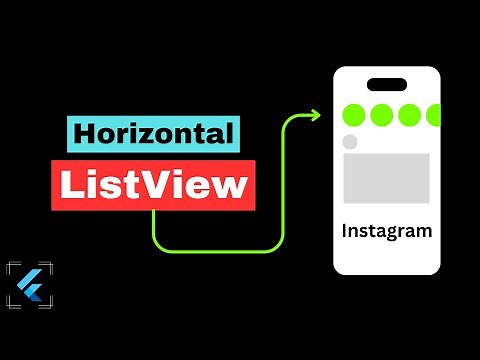 Flutter ListView Horizontal Scroll with Example