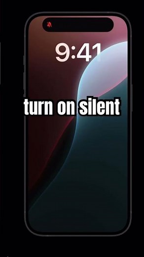 How to silence notifications on an iPhone
