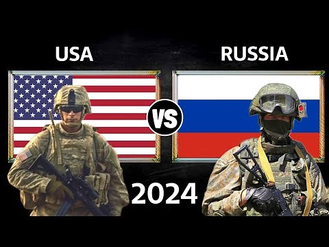 USA vs Russia Military Power Comparison 2024