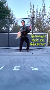 This Acon trampoline has been the best addition to our backyard playground #backflip | Rowley Adventures