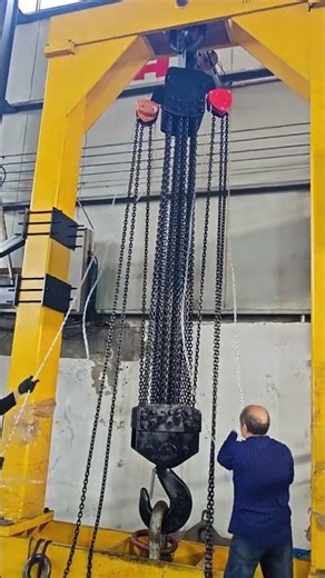 #75TonHoist #HandChainHoist #LoadTest #FactoryTest #ChainBlock #HeavyDutyLifting #IndustrialLifting