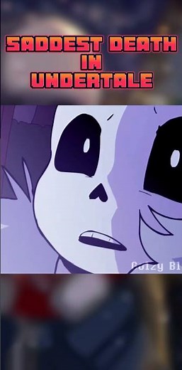 Saddest death in Undertale #undertale #papyrus #edit #shorts #viral #fyp