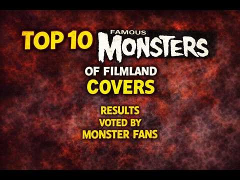 The Results Are In — Your Top 10 Famous Monsters of Filmland Covers
