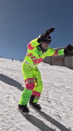 Always fun with Skiskates 😎 Have you tried them yet? #snowfeet #skiskates #miniskis | Snowfeet