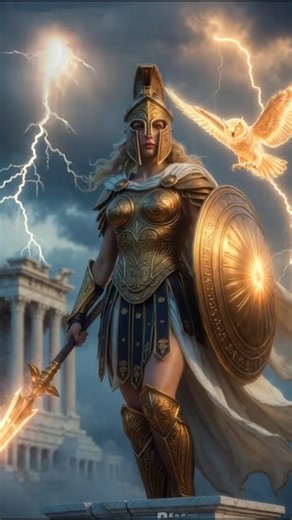 Athena Reimagined: Goddess of Wisdom and War in Cinematic 3D