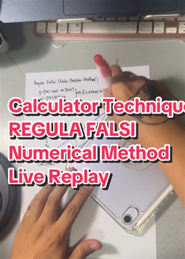 Calculus Bhie (@calculusbhie) - CalTech REGULA FALSI Numerical Method Explained