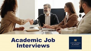 Academic Job Interviews
