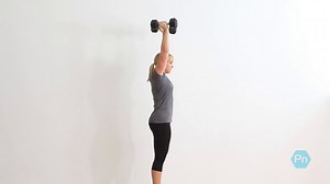 Women's Dumbbell Squat Thrust