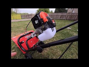 Assembling a Petrol Rotavator (Kraft & Dele KD 176)