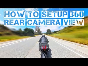 How To Set Up Motorcycle 360° Camera | Rear View
