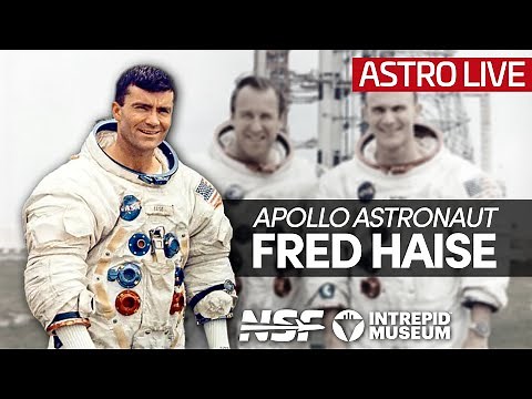 Stories w/ Apollo 13 Astronaut Fred Haise - Intrepid Museum Astro Live