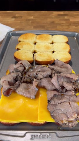 The Best Roast Beef Sliders you'll ever try!