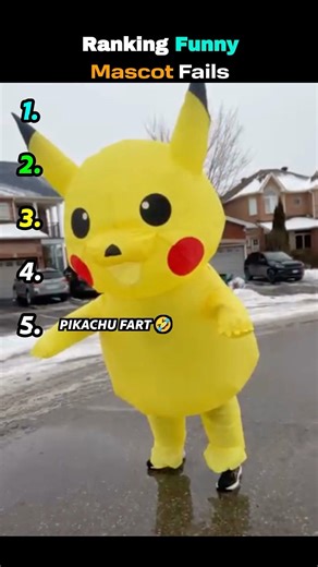 Ranking Funny Mascot Fails 😂