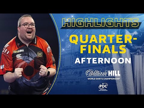 BRAVO BUNTING 🎣 Quarter-Finals Afternoon Highlights | 2020 21 William Hill World Darts Championship