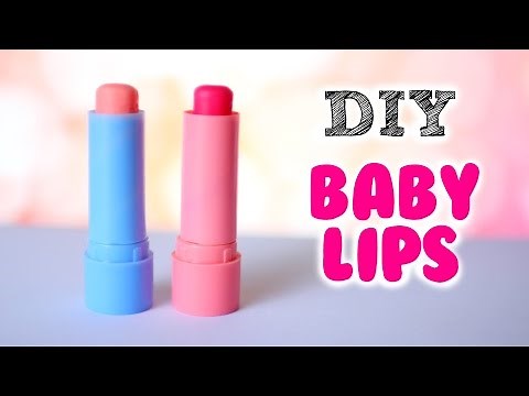DIY Baby Lips | DIY Tinted lip balm (2 Ways)