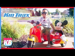 Kamdenboy Goes for a Ride with Mickey Mouse