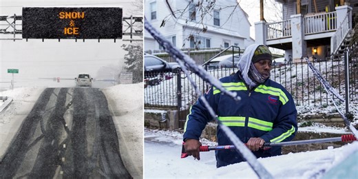 Winter Storm spanning over 2,100 miles to blast heavy snow, hazardous ice from central Plains to mid-Atlantic
