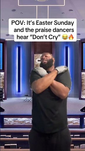 Praise Dancers on Easter Sunday Be Like… (Kirk Franklin ‘Don’t Cry’ Got Them LEVITATING 😂🔥)