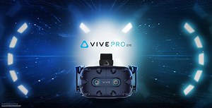 Vive Pro Eye is the first eye-tracking VR headset