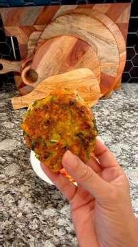 Red lentil tofu and spinach kabob with yogurt chili dip #foodshorts #proteinmeal