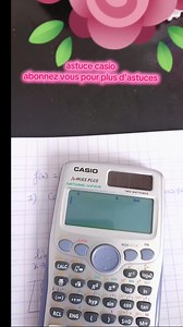 Astuce Casio : calculs rapides pour étudiants