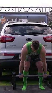 Ireland's Strongest Man Ruairi O’Hagan Deadlifting a Car #deadlift