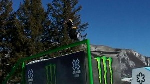 Mark McMorris Snowboard Slopestyle crash
