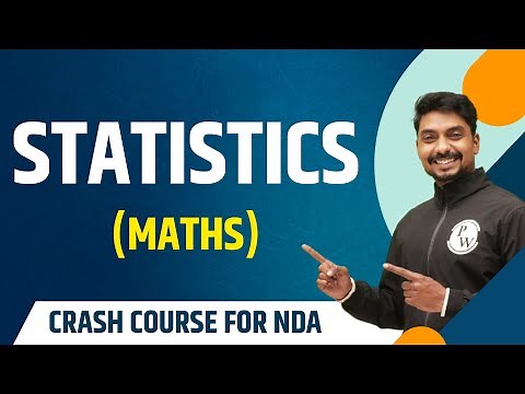 Statistics : Maths | Theory with MCQs | NDA Crash Course