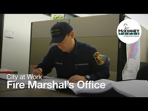 City at Work - Fire Marshal's Office
