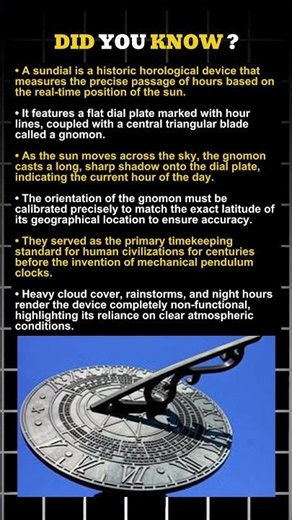 Timeless Facts About Sundials (The 5,500-Year-Old Clock That Still Works) 😲 | Timekeeping History